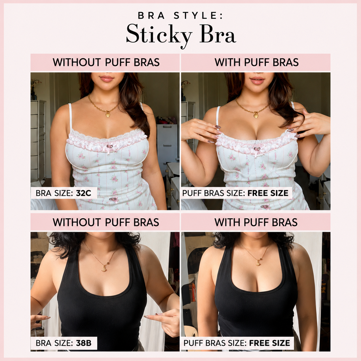 Sticky Bras - Beige